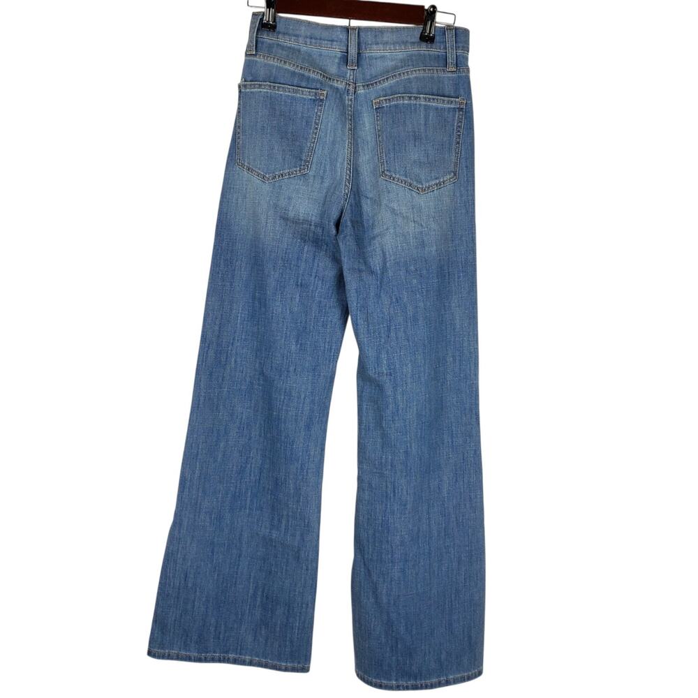 Joes Jeans The Mia High Rise Wide Leg Petite Size 26 Blue Hot Shot 30" Inseam - Picture 4 of 14